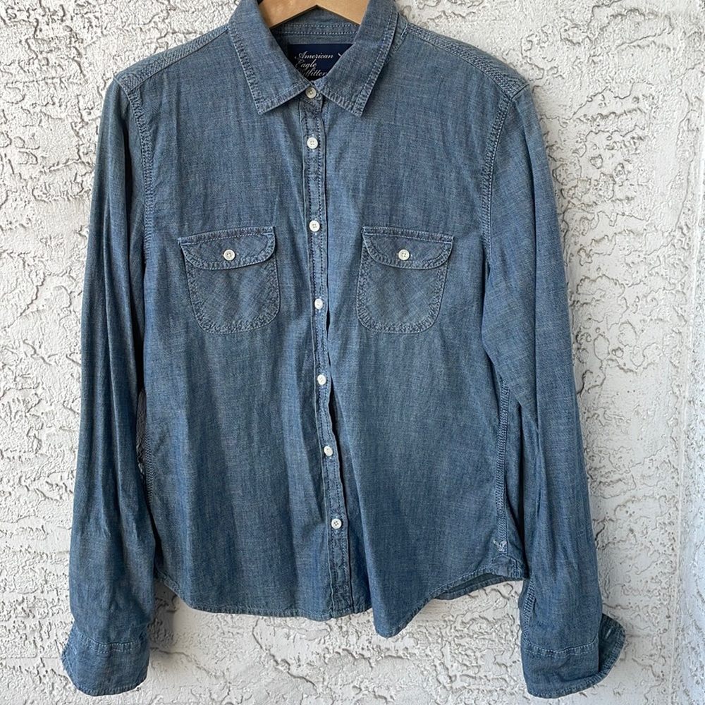 COPY - America eagle outfitters shirt jean women size L